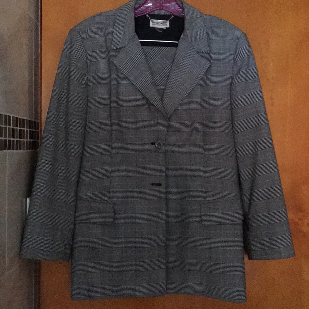 Michael Michael Kors plaid skirt suit